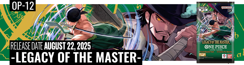 BOOSTER PACK -LEGACY OF THE MASTER- [OP-12]
