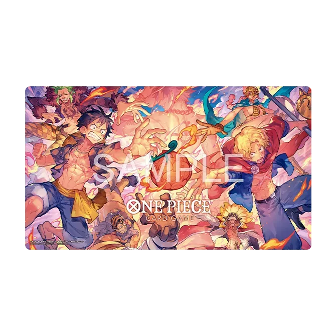 官方遊戲墊板＆卡片套組 -火焰果實爭奪戰 Edition-