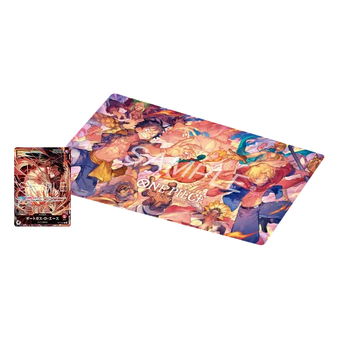 官方遊戲墊板＆卡片套組 -火焰果實爭奪戰 Edition-