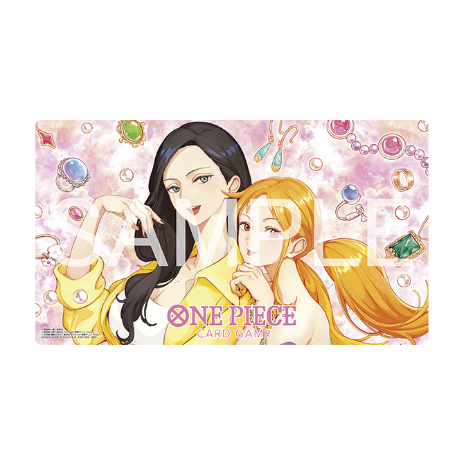 官方遊戲墊板 - 娜美 & 羅賓 -