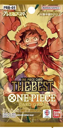 高級補充包 ONE PIECE CARD THE BEST【PRB-01】的包裝圖片