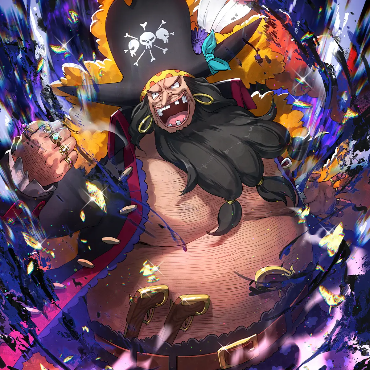 起始牌組 黑 馬歇爾・D・汀奇【ST-27】